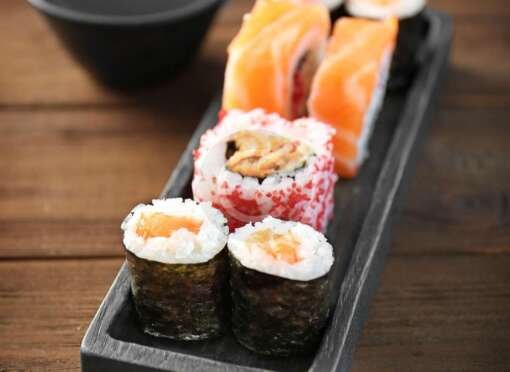 Delicious Sushi Rolls Set