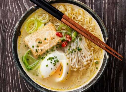 Asian Miso Ramen Noodles