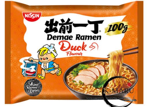 NISSIN Instant Demae Ramen Noodle Duck